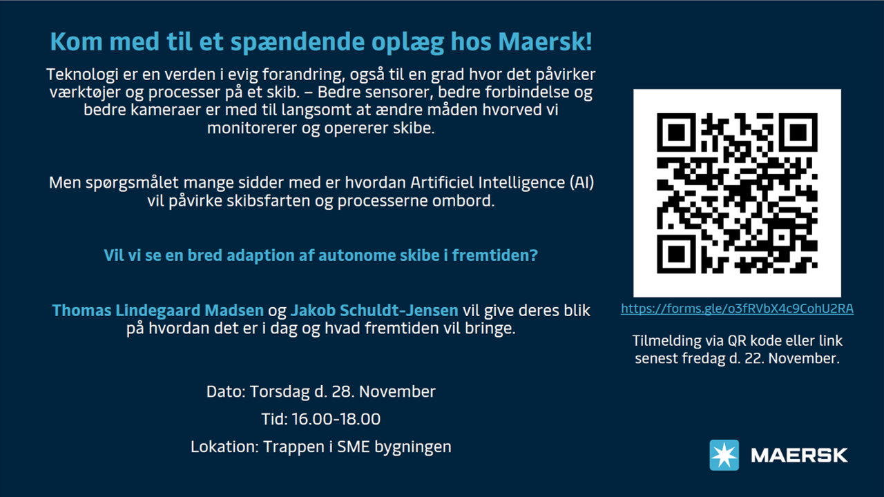 Oplæg AI, Maersk